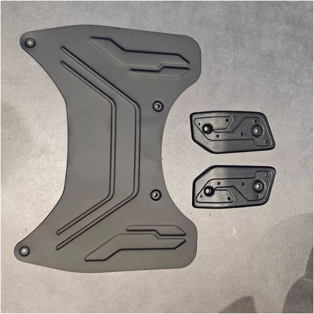 AE8 series limited edition customized aluminum alloy foot pedal anti slip durable genuine 22 25 universal type