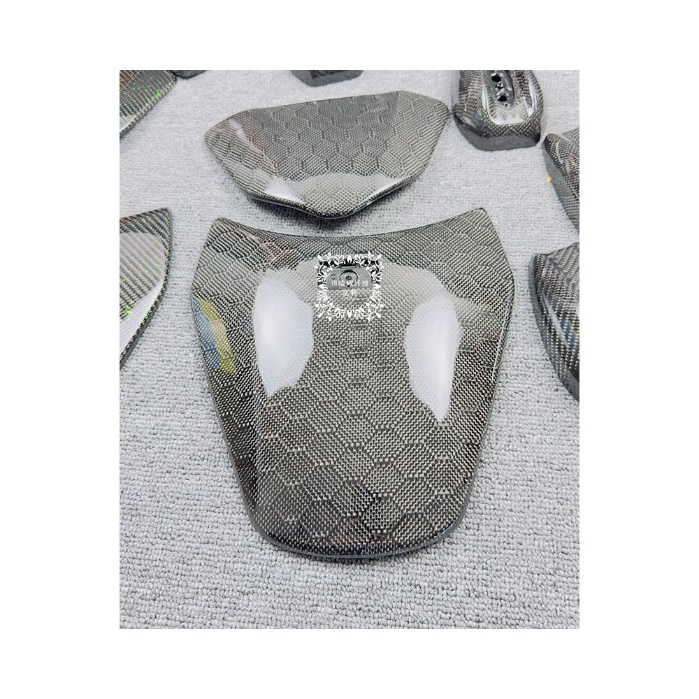 CFMoto AE8 Carbon Fiber Decorative Panel Instrument Sun Visor Genuine Carbon Non Water Transfer Printing Kevlar Fiber image 4