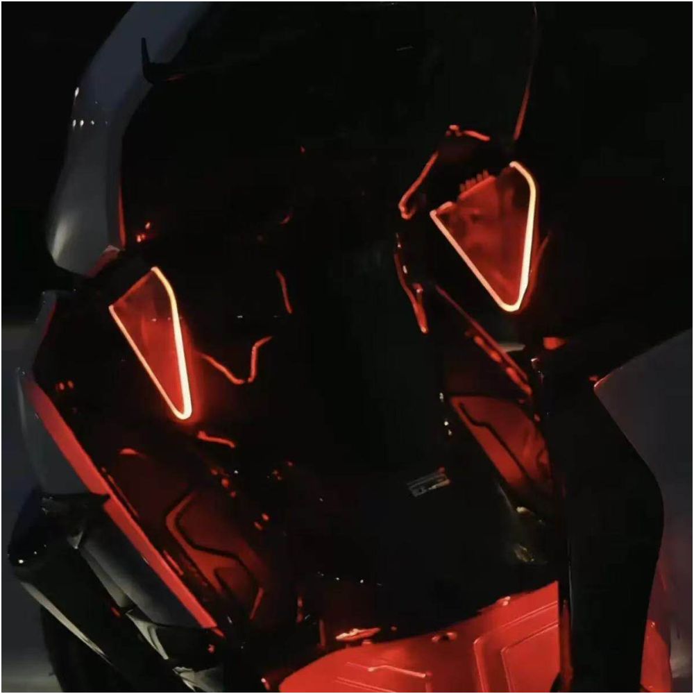 Extreme Core AE5 AE6 AE4 AE8 Navigation Light Acrylic Illuminated Headlight Left and Right Side Wing Decorations Adjustable with Mobile Phone image 3